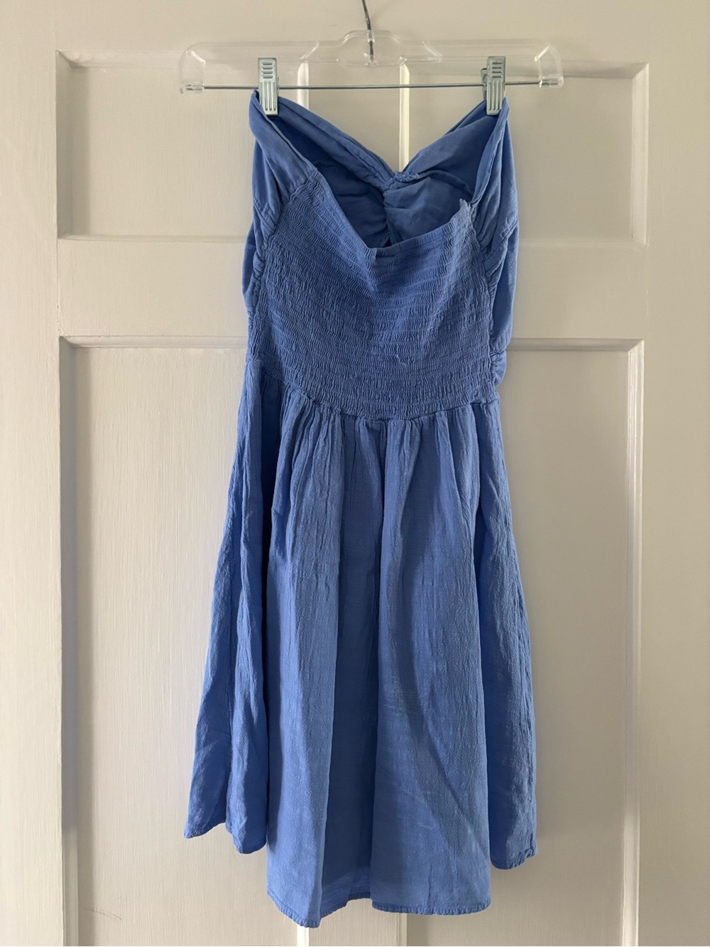 Blanca Line Periwinkle Strapless Sundress